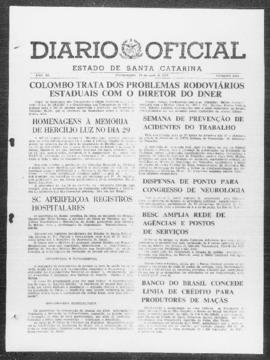 Diário Oficial do Estado de Santa Catarina. Ano 40. N° 9995 de 24/05/1974