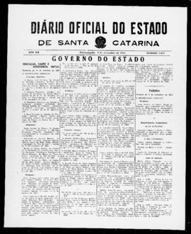 Diário Oficial do Estado de Santa Catarina. Ano 20. N° 5017 de 09/11/1953