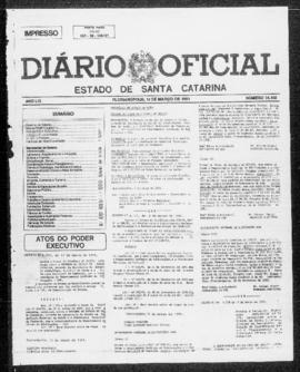 Diário Oficial do Estado de Santa Catarina. Ano 56. N° 14150 de 14/03/1991. Parte 1