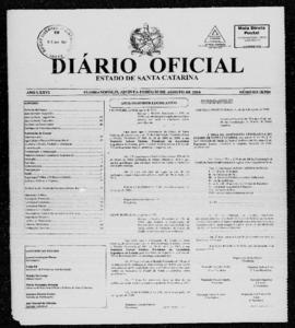 Diário Oficial do Estado de Santa Catarina. Ano 76. N° 18904 de 05/08/2010