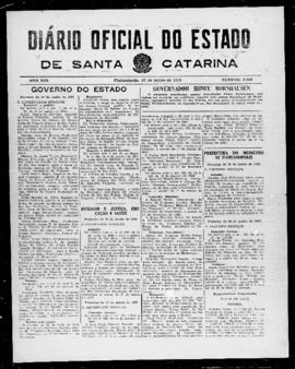 Diário Oficial do Estado de Santa Catarina. Ano 19. N° 4686 de 27/06/1952