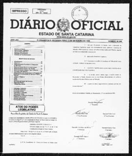 Diário Oficial do Estado de Santa Catarina. Ano 66. N° 16249 de 13/09/1999