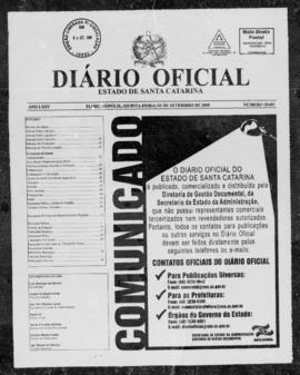 Diário Oficial do Estado de Santa Catarina. Ano 75. N° 18683 de 03/09/2009