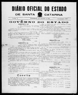 Diário Oficial do Estado de Santa Catarina. Ano 5. N° 1383 de 28/12/1938