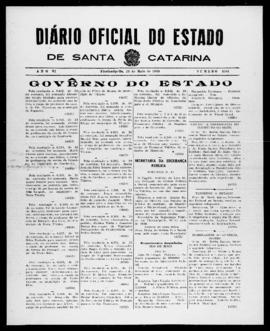 Diário Oficial do Estado de Santa Catarina. Ano 6. N° 1501 de 26/05/1939
