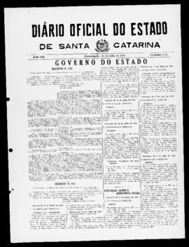 Diário Oficial do Estado de Santa Catarina. Ano 21. N° 5182 de 27/07/1954