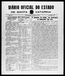 Diário Oficial do Estado de Santa Catarina. Ano 7. N° 1760 de 10/05/1940