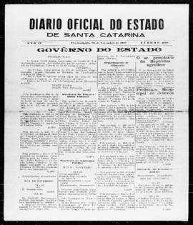 Diário Oficial do Estado de Santa Catarina. Ano 4. N° 1070 de 22/11/1937