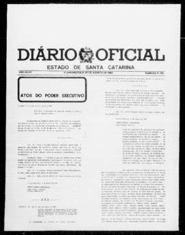 Diário Oficial do Estado de Santa Catarina. Ano 47. N° 11781 de 07/08/1981