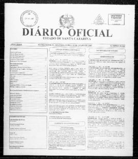 Diário Oficial do Estado de Santa Catarina. Ano 73. N° 18164 de 16/07/2007
