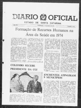 Diário Oficial do Estado de Santa Catarina. Ano 40. N° 10152 de 10/01/1975