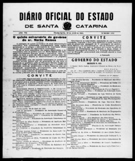 Diário Oficial do Estado de Santa Catarina. Ano 7. N° 1752 de 29/04/1940