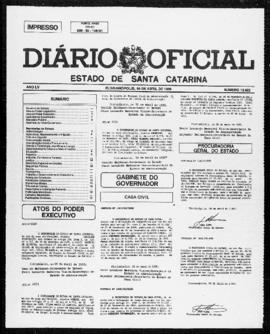 Diário Oficial do Estado de Santa Catarina. Ano 55. N° 13922 de 10/04/1990