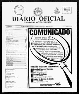 Diário Oficial do Estado de Santa Catarina. Ano 74. N° 18460 de 03/10/2008