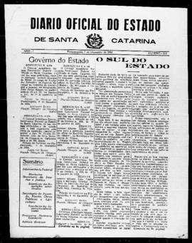 Diário Oficial do Estado de Santa Catarina. Ano 1. N° 223 de 07/12/1934