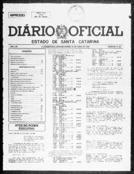 Diário Oficial do Estado de Santa Catarina. Ano 62. N° 15161 de 10/04/1995