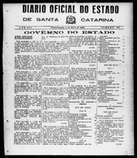 Diário Oficial do Estado de Santa Catarina. Ano 3. N° 631 de 06/05/1936