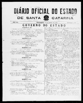 Diário Oficial do Estado de Santa Catarina. Ano 19. N° 4764 de 17/10/1952