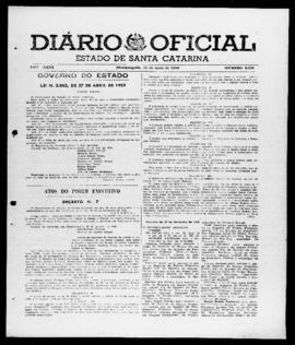 Diário Oficial do Estado de Santa Catarina. Ano 26. N° 6318 de 13/05/1959
