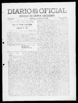 Diário Oficial do Estado de Santa Catarina. Ano 26. N° 6511 de 26/02/1960