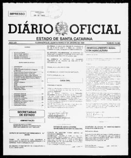 Diário Oficial do Estado de Santa Catarina. Ano 65. N° 16080 de 07/01/1999