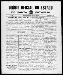 Diário Oficial do Estado de Santa Catarina. Ano 6. N° 1652 de 02/12/1939