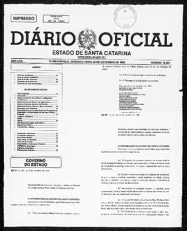 Diário Oficial do Estado de Santa Catarina. Ano 66. N° 16295 de 22/11/1999