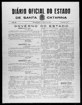 Diário Oficial do Estado de Santa Catarina. Ano 11. N° 2794 de 09/08/1944