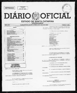 Diário Oficial do Estado de Santa Catarina. Ano 67. N° 16463 de 26/07/2000