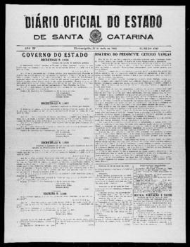 Diário Oficial do Estado de Santa Catarina. Ano 11. N° 2743 de 25/05/1944