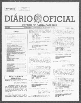 Diário Oficial do Estado de Santa Catarina. Ano 63. N° 15521 de 24/09/1996