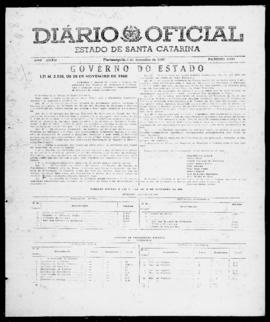 Diário Oficial do Estado de Santa Catarina. Ano 27. N° 6694 de 05/12/1960