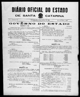 Diário Oficial do Estado de Santa Catarina. Ano 5. N° 1326 de 13/10/1938