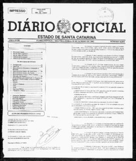 Diário Oficial do Estado de Santa Catarina. Ano 68. N° 16834 de 28/01/2002