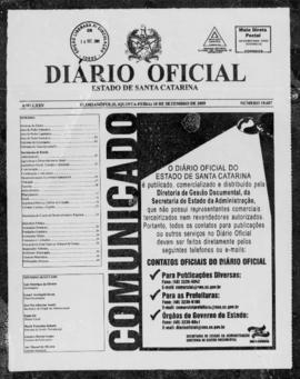 Diário Oficial do Estado de Santa Catarina. Ano 75. N° 18687 de 10/09/2009