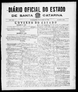 Diário Oficial do Estado de Santa Catarina. Ano 13. N° 3327 de 15/10/1946