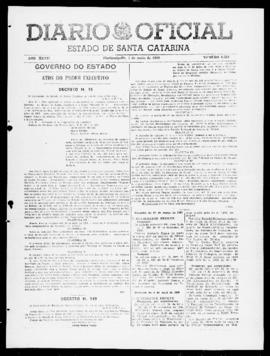 Diário Oficial do Estado de Santa Catarina. Ano 27. N° 6553 de 05/05/1960