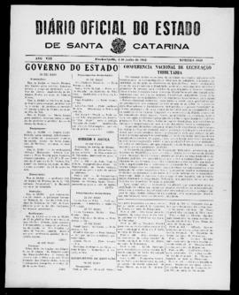 Diário Oficial do Estado de Santa Catarina. Ano 8. N° 2026 de 04/06/1941