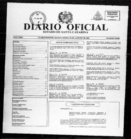 Diário Oficial do Estado de Santa Catarina. Ano 72. N° 18046 de 18/01/2007