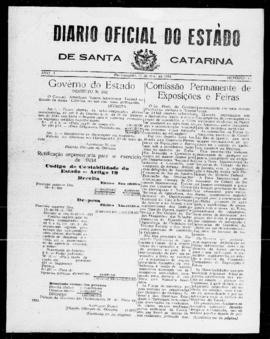Diário Oficial do Estado de Santa Catarina. Ano 1. N° 65 de 25/05/1934