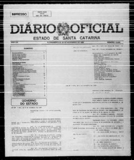 Diário Oficial do Estado de Santa Catarina. Ano 54. N° 13820 de 08/11/1989
