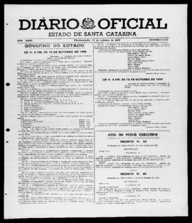 Diário Oficial do Estado de Santa Catarina. Ano 26. N° 6425 de 15/10/1959