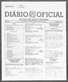 Diário Oficial do Estado de Santa Catarina. Ano 63. N° 15496 de 20/08/1996