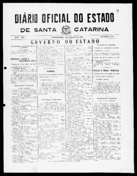 Diário Oficial do Estado de Santa Catarina. Ano 21. N° 5299 de 25/01/1955