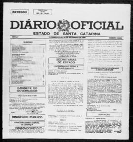 Diário Oficial do Estado de Santa Catarina. Ano 55. N° 14024 de 04/09/1990