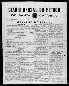 Diário Oficial do Estado de Santa Catarina. Ano 18. N° 4459 de 16/07/1951