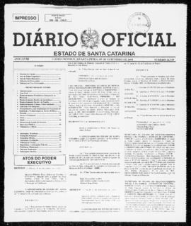 Diário Oficial do Estado de Santa Catarina. Ano 68. N° 16739 de 05/09/2001