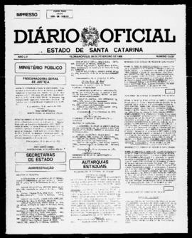 Diário Oficial do Estado de Santa Catarina. Ano 54. N° 13637 de 09/02/1989