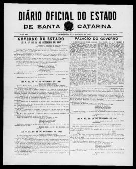 Diário Oficial do Estado de Santa Catarina. Ano 14. N° 3613 de 22/12/1947