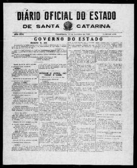 Diário Oficial do Estado de Santa Catarina. Ano 17. N° 4299 de 14/11/1950